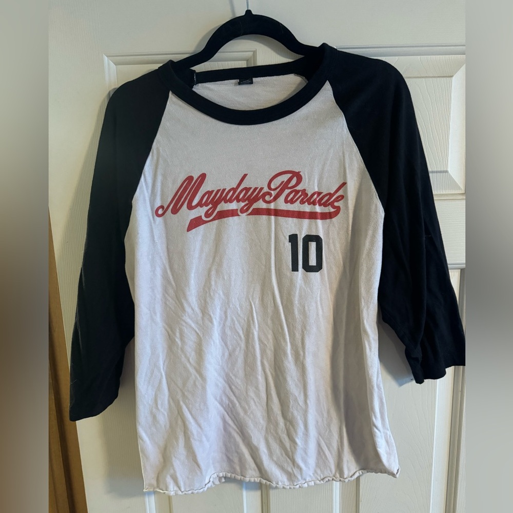 Mayday Parade Raglan 3/4th Sleeve Tee